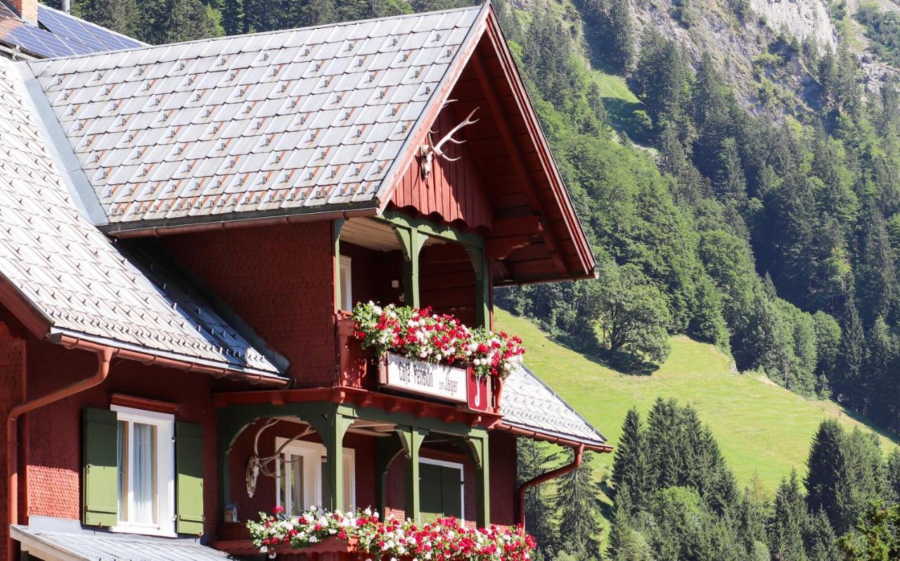 Café Pension zum Jäger Buchboden Exterior foto